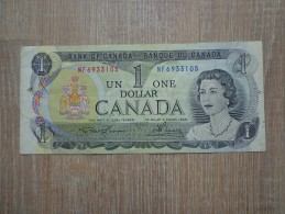 BILLET UN DOLLAR CANADA 1973 - Kanada