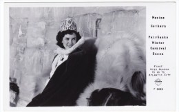 Fairbanks Alaska, Maxine Cothern Winter Carnival Queen, C1940s/50s Real Photo Postcard - Fairbanks