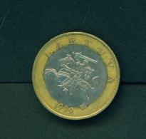 LITHUANIA  -  1999  2l  Circulated Coin - Litauen