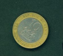 KENYA  -  1997  10s  Circulated Coin - Kenya