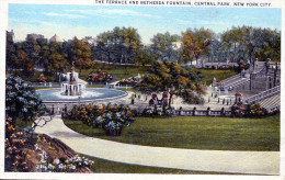 The Terrace And Bethesda Fountain. Central Park, New York City - Central Park