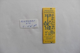 Andorre Français :Carnet N°4 Neuf Non Ouvert - Booklets