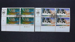 UNO-Genf 204/5 Eckrandviererblock ´C´, Oo/ESST, Verbot Von Chemischen Waffen - Used Stamps