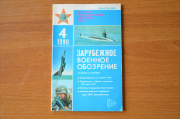 Soviet Union Russia Russland Magazine 1990 Nr. 4 Foreign Military Overview - Autres & Non Classés