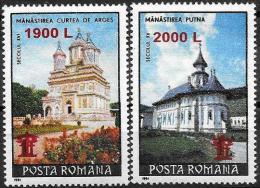 Romania/Roumanie: Monasteri Diversi, Divers Monastères, Different Monasteries - Abbayes & Monastères