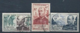 ALGERIE : Y&T(o) N° 304-306 " Corps De Santé Militaire " - Used Stamps