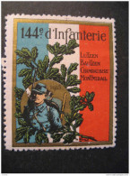 1915 144e Infanterie Lutzen Bautzen Champaubert Montmirail Delandre - Vignettes Militaires