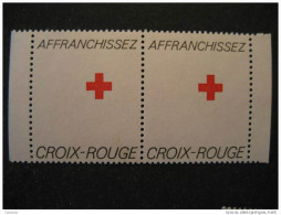 Afranchisez Croix Rouge Pair - Rotes Kreuz