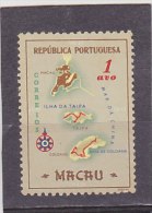 PORTUGAL   Macao  1956  Y.T. N° 470  NEUF*  Sans Gomme - Ongebruikt