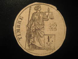 1.50F 2/10 En Sus TIMBRE Revenue Fiscal Tax Postage Due Official FRANCE - Altri & Non Classificati