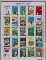 Belgie - Belgique Blok 143 -  Kuifje - Tintin - Hergé 1907-2007 - Philabédés (comics)