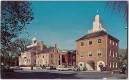 USA, New Castle Delaware, Court House, Postcard [16516] - Sonstige & Ohne Zuordnung