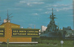 U.S.S. North Carolina Battleship Wilmington, NC, Unused Postcard [16537] - Wilmington