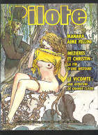 BD Pilote N° 117 Manara Aime Fellini - Pilote