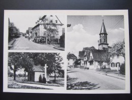 AK STEINMAUERN B. RASTATT Rheinstrasse  /// D*18894 - Rastatt