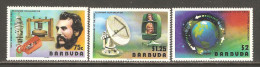 Barbuda 1977 Mi# 283-285 ** MNH - Telephone, Cent. / Space - Barbuda (...-1981)