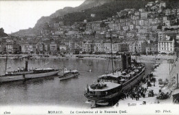 Monaco. La Condamine Et Le Niveau Quai - La Condamine