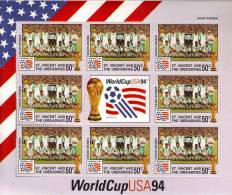 SAINT VINCENT  Feuillet N° 2104    * *  Cup 1994 Football  Soccer Fussball Arabie Saoudite - 1994 – États-Unis