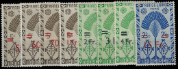 YT 290 Au 297 - Unused Stamps