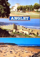 # Anglet - La Plage De La Madrague - Le VVF - La Mairie - Cp Multivues - Anglet