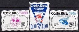 Costa Rica - Poste Aérienne - 1975 - Yvert N° PA 620 à 622 **  - Radio-Amateurs - Costa Rica