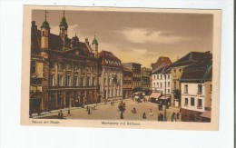 NEUSS AM RHEIN 2852 MARKTPLATZ MIT RATHAUS - Neuss