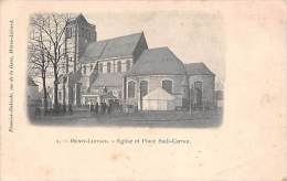 Henin-Liétard -Beaumont   62        Eglise Et Place Sadi Carnot - Autres & Non Classés