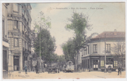 France - Romainville - Rue De Goulet - Place Carnot - Romainville