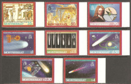 Montserrat 1986 Mi# 622-629 ** MNH - Halley’s Comet / Space - Montserrat