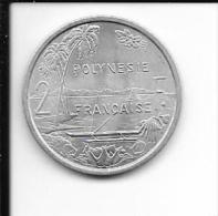 POLYNESIE FRANCAISE - 2 FRANCS - I.E.O.M. - 1975 - SUP - Polinesia Francesa