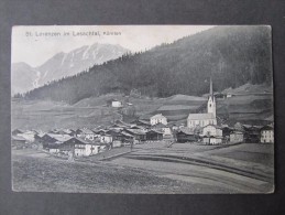 AK ST.LORENZEN Im Lesachtal B. Hermagor 1910/// D*18948 - Lesachtal