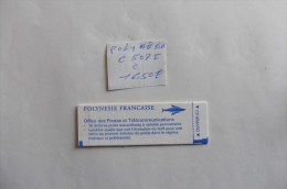 Polynésie Française:Carnet N° 507 I Neuf Non Ouvert - Booklets