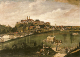Freising - Von Der Isarbrücke Aus 1772 - Freising