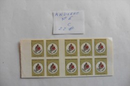 Andorre Français :Carnet N°6  Neuf Non  Plié - Postzegelboekjes