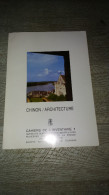 Chinon Architecture Cahiers De L'inventaire 1 Monument Maison Photos Cartes 1983 - Centre - Val De Loire