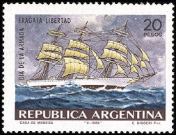Argentina 0812 ** Foto Estandar. 1968 - Unused Stamps