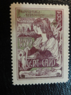 1899 GAND GENT Expo Vignette Poster Stamp Label Belgium - Erinnofilia [E]