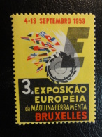 1953 Portugal Language Europa Vignette Poster Stamp Label Belgium - Erinnophilia [E]