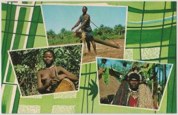 Postal Guiné Portuguesa -Bissau- Característico Dos Bujagós - Femme Seins Nus - Topless Woman - Carte Postale - Postcard - Guinea Bissau