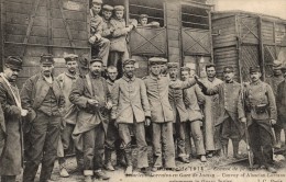 91 - JUVISY SUR ORGE - Convoi De Prisonniers Alsaciens Lorrains En Gare De Juvisy - Juvisy-sur-Orge