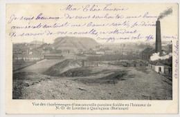 1 - Vue Des Charbonnages D'une Nouvelle Paroisse Fondée En L' Honneur De N.-D. De Lourdes à Quaregnon - Quaregnon