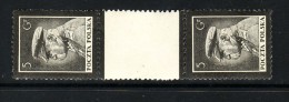 POLAND 1935  MICHEL NO 294 GUTTER PAIR  MNH - Ungebraucht