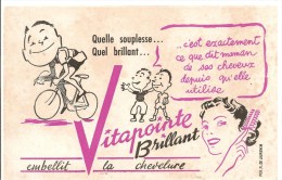 Buvard Vitapointe Brillant Embellit La Chevelure Quelle Souplesse Quel Brillant.... - Perfumes & Belleza