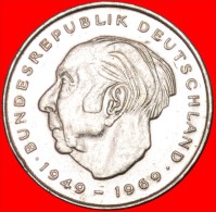 ★HEUSS: GERMANY ★ 2 MARKS 1987D! LOW START★NO RESERVE! Theodor Heuss (1884-1963) - Commemorative