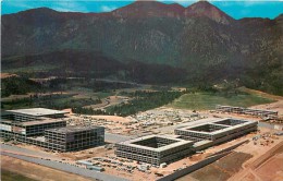 261885-Colorado,Colorado Springs, US Air Force Academy, Aerial View, Tichnor Bros No K-6259 - Colorado Springs