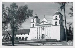 261945-California, Santa Barbara, RPPC, Santa Barbara Mission, Frashers Photo - Santa Barbara