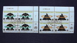 UNO-Genf 231/2 Eckrandviererblock ´B´, Oo/ESST, 45 Jahre Weltgesundheitsorganisation (WHO) - Used Stamps