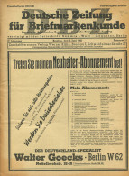 DBZ - Deutsche Zeitung Für Briefmarkenkunde 17. Jahrgang Juni 1941 Nummer 11 - German (from 1941)