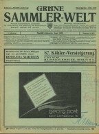 Grüne Sammler-Welt - Monatliche Briefmarken-Zeitschrift - 6. Jahrgang Juni 1935 Nummer 6 - Allemand (jusque 1940)