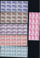 Alegerie: 1954  Yv 319 - 324 MNH/** SC 15-block - Unused Stamps